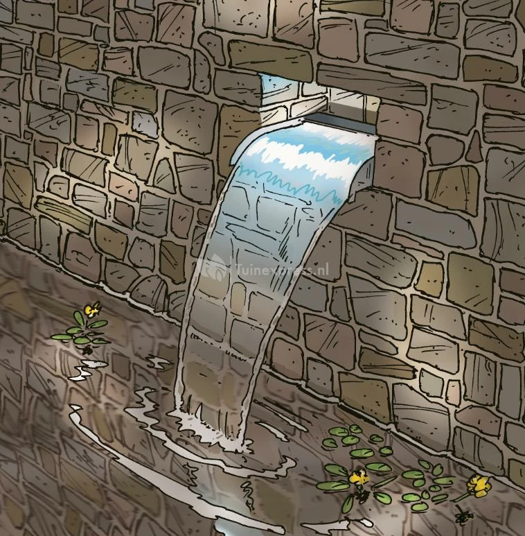 Ubbink Nevada 60 Rvs Waterval LED - Image 3