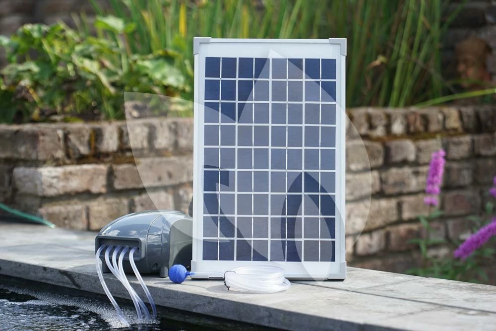 Ubbink Air Solar 600 Luchtpomp Met Zonnepaneel - Image 3