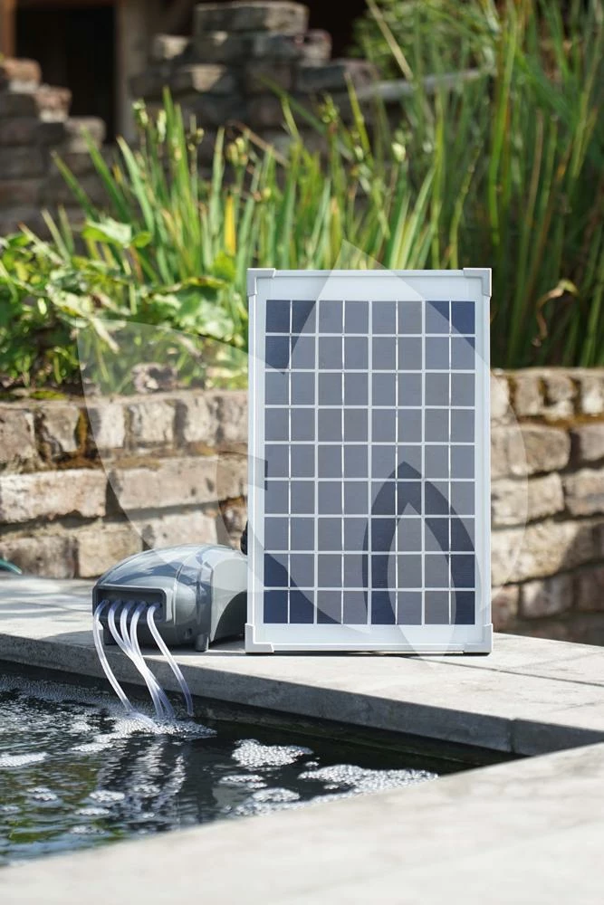 Ubbink Air Solar 600 Luchtpomp Met Zonnepaneel - Image 2