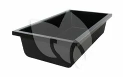 Fonteinvijver Polyester Rechthoekig 140x70x30 Cm