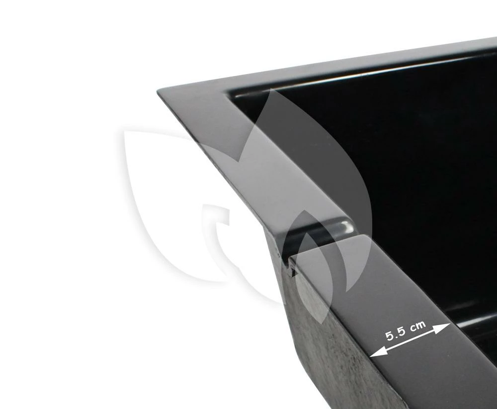 Fonteinvijver Polyester Vierkant 150x150x35cm - Image 2