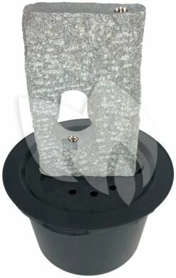 Grotto Waterornament Natuursteen LED 50 Cm