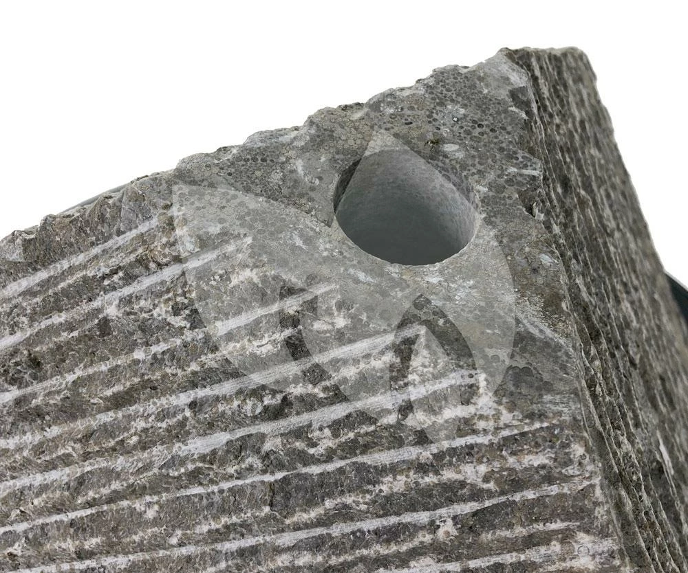 Kubus Waterornament Natuursteen 31 Cm Doorsnede - Image 3