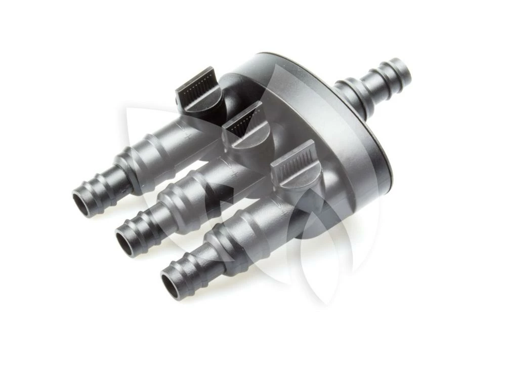 Kunststof 3-weg Kraan Voor Waterornament