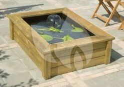 Ubbink Quadro 5 Houten Vijverombouw Wood 1
