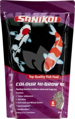 SaniKoi Colour Hi-grow Mix Visvoer 6mm - 3 Liter