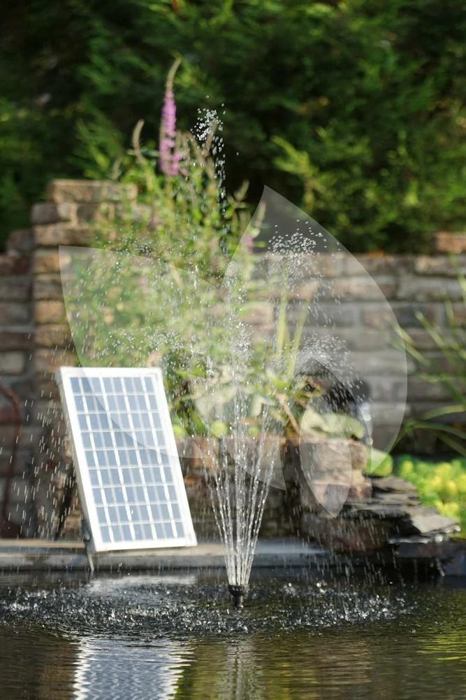 Ubbink SolarMax 600 Vijverpomp Fontein Met Zonnepaneel - Exclusief Accu - Image 2