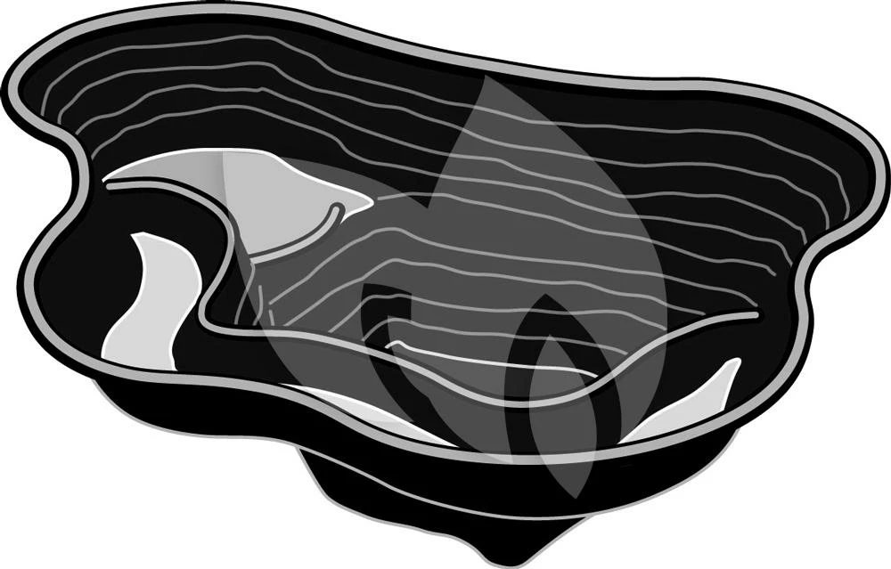 Ubbink Calmus SI Voorgevormde Vijver