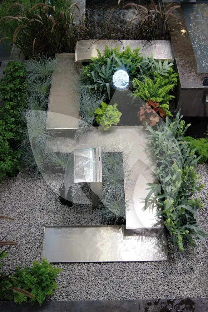 Ubbink Wolga Beekloop Hoek Rechts Rvs - Image 2