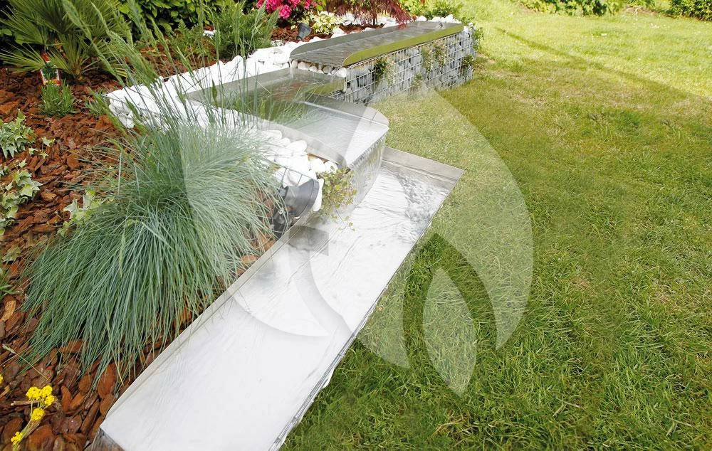 Ubbink Wolga Beekloop Hoek Links Rvs - Image 2